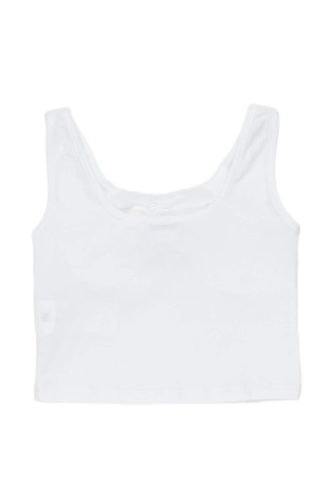 Top con fiocco Lù-Lù BY MISS GRANT | LL4417LATTE